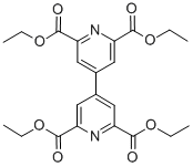 [4,4-Bipyridine]-2,2,6,6-tetracarboxylicacidtetraethylester Structure,124558-63-0Structure