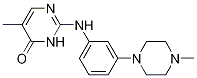 5-Methyl-2-((3-(4-methylpiperazin-1-yl)phenyl)amino)pyrimidin-4(3h)-one Structure,1245642-85-6Structure