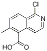 1-Chloro-6-methylisoquinoline-5-carboxylic acid Structure,1245643-02-0Structure