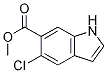 Methyl 5-chloro-1h-indole-6-carboxylate Structure,1245643-61-1Structure