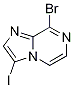 8-Bromo-3-iodoimidazo[1,2-a]pyrazine Structure,1245644-46-5Structure