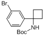 Tert-butyl 1-(3-bromophenyl)cyclobutylcarbamate Structure,1245647-81-7Structure