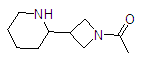 1-(3-(Piperidin-2-yl)azetidin-1-yl)ethanone Structure,1245647-98-6Structure