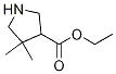 Ethyl 4,4-dimethylpyrrolidine-3-carboxylate Structure,1245649-01-7Structure