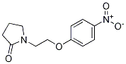 1-(2-(4-Nitrophenoxy)ethyl)pyrrolidin-2-one Structure,1245649-35-7Structure