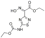 2-(5-((乙氧基羰基)氨基)-1,2,4-噻二唑-3-基)-2-(羥基亞氨基)乙酸乙酯結構式_1245652-38-3結構式