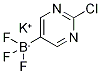 Potassium (2-chloropyrimidin-5-yl)trifluoroborate Structure,1245906-70-0Structure