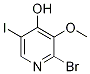 2-Bromo-5-iodo-3-methoxypyridin-4-ol Structure,1246088-55-0Structure