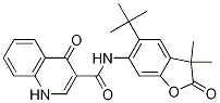 N-(5-(tert-butyl)-3,3-dimethyl-2-oxo-2,3-dihydrobenzofuran-6-yl)-4-oxo-1,4-dihydroquinoline-3-carboxamide Structure,1246213-41-1Structure