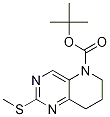 5-Boc-2-(methylthio)-5,6,7,8-tetrahydropyrido[3,2-d]pyrimidine Structure,1246471-43-1Structure