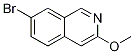 7-Bromo-3-methoxyisoquinoline Structure,1246549-59-6Structure