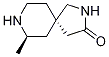 Trans-7-methyl-2,8-diazaspiro[4.5]decan-3-one Structure,1246650-85-0Structure