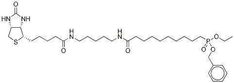 10-Benzyloxyethoxyphosphinyl-n-biotinamidopentyldecanamide Structure,1246814-51-6Structure