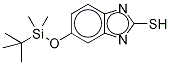 5-(Tert-butyldimethylsilyl)oxy-2-mercaptobenzimidazole Structure,1246814-75-4Structure