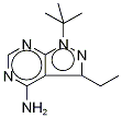 4-Amino-1-tert-butyl-3-(3-ethyl)pyrazolo[3,4-d]pyrimidine Structure,1246816-12-5Structure