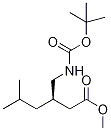 (S)-N-叔-丁氧羰基普瑞巴林甲酯結(jié)構(gòu)式_1246816-46-5結(jié)構(gòu)式