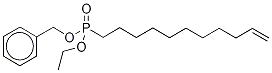 10-Undecenyl-phosphonic acid benzyl ethyl diester Structure,1246816-95-4Structure