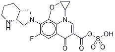 Rac cis-moxifloxacin-d4 acyl sulfate Structure,1246817-14-0Structure