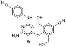 Dihydroxy etravirine Structure,1246818-67-6Structure