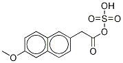 Demethyl naproxen sulfate Structure,1246819-61-3Structure