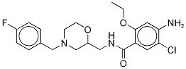 Mosapride-d5 Structure,1246820-66-5Structure