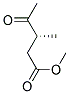 Pentanoic acid, 3-methyl-4-oxo-, methyl ester, (r)-(9ci) Structure,124686-28-8Structure