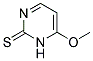 2(1H)-pyrimidinethione, 6-methoxy-(9ci) Structure,124700-78-3Structure