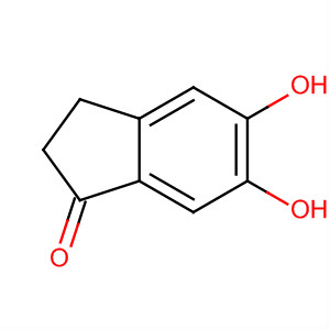 5,6-Dihydroxy-2,3-dihydro-1h-inden-1-one Structure,124702-80-3Structure