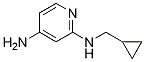 N2-(cyclopropylmethyl)pyridine-2,4-diamine Structure,1247225-60-0Structure