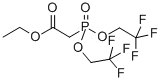 Ethyl [bis(2,2,2-trifluoroethoxy)phosphinyl]acetate Structure,124755-24-4Structure