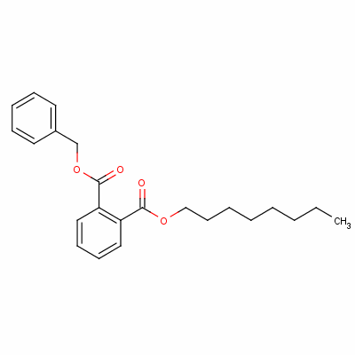 Octyl benzyl phthalate Structure,1248-43-7Structure