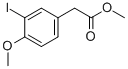 Methyl 2-(3-iodo-4-methoxyphenyl)acetate Structure,124840-58-0Structure