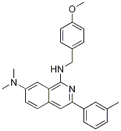 N1-(4-methoxybenzyl)-n7,n7-dimethyl-3-m-tolylisoquinoline-1,7-diamine Structure,1248622-41-4Structure