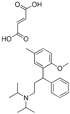 2-[3-[Bis(1-methylethyl)amino]-1-phenyl-propyl]-4-methyl-methoxybenzene fumarate Structure,124935-88-2Structure