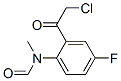 Formamide, n-[2-(chloroacetyl)-4-fluorophenyl]-n-methyl-(9ci) Structure,124958-76-5Structure