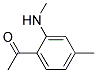 Ethanone, 1-[4-methyl-2-(methylamino)phenyl]-(9ci) Structure,124958-81-2Structure