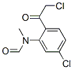 Formamide, n-[5-chloro-2-(chloroacetyl)phenyl]-n-methyl-(9ci) Structure,124959-01-9Structure