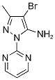 4-Bromo-3-methyl-1-(2-pyrimidinyl)-1h-pyrazol-5-amine Structure,1250084-93-5Structure