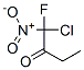 2-Butanone, 1-chloro-1-fluoro-1-nitro- Structure,125013-75-4Structure