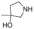 3-Pyrrolidinol, 3-methyl- Structure,125032-87-3Structure