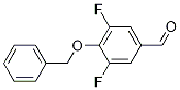 4-(Benzyloxy)-3,5-difluorobenzaldehyde Structure,125036-88-6Structure