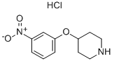 4-(3-Nitrophenoxy)piperidine, HCl Structure,125043-83-6Structure