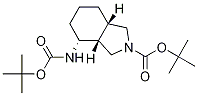 (3Ar,4r,7as)-tert-butyl 4-(tert-butoxycarbonylamino)hexahydro-1h-isoindole-2(3h)-carboxylate Structure,1251001-17-8Structure