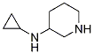 Cyclopropyl-piperidin-3-yl-amine Structure,1251083-96-1Structure