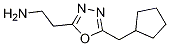 2-(5-Cyclopentylmethyl-[1,3,4]oxadiazol-2-yl)-ethylamine Structure,1251360-46-9Structure