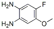 1,2-Benzenediamine, 4-fluoro-5-methoxy- Structure,125163-15-7Structure