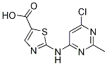 2-(6-Chloro-2-methylpyrimidin-4-ylamino)thiazole-5-carboxylic acid Structure,1251716-89-8Structure