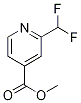 Methyl 2-(difluoromethyl)pyridine-4-carboxylate Structure,1251844-44-6Structure