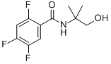 2,4,5-Trifluoro-n-(1-hydroxy-2-methylpropan-2-yl)benzamide Structure,125290-71-3Structure