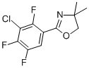 2-(3-Chloro-2,4,5-trifluorophenyl)-4,5-dihydro-4,4-dimethyloxazole Structure,125290-76-8Structure